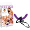 Fetish Fantasy Series Double Delight Strap On Purple With Vaginal Plug