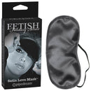 Fetish Fantasy Series Limited Edition Satin Black Eye Mask