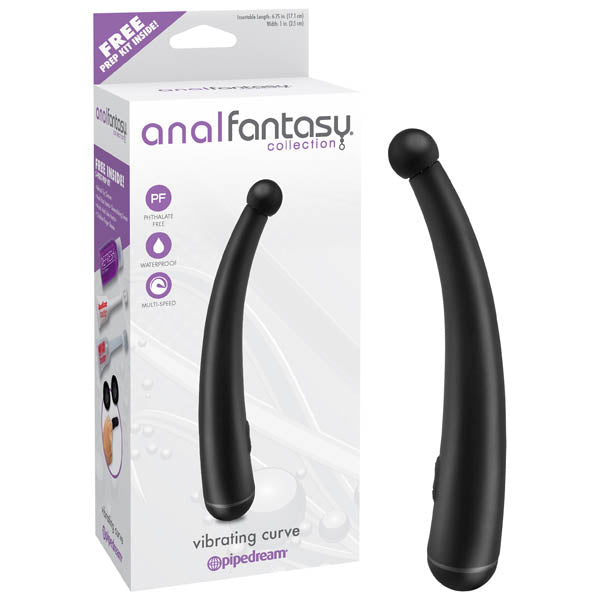 Collection Curve Black Anal Vibrator