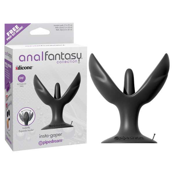 Anal Fantasy Collection Insta Gaper Black Butt Plug