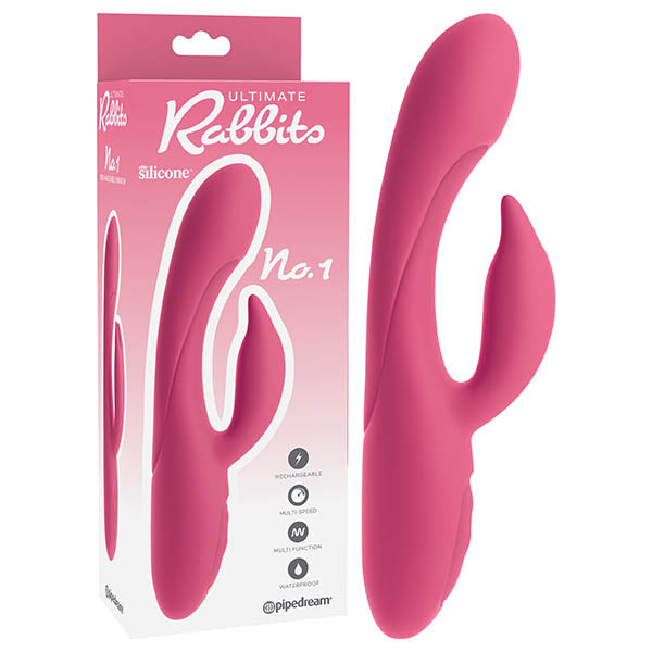 Ultimate Rabbits No 1 Coral Pink Usb Rechargeable Vibrator