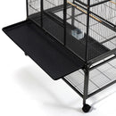 Pet Bird Cage Black Large