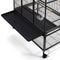 Pet Bird Cage Black Large