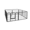 8 Panel Pet Dog Playpen Exercise Enclosure Fence Portable 80 x 60 Cm