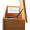 Foldable Ramp Double Storey Rabbit Hutch
