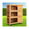 I Pet Rabbit Hutch Wooden Cage Waterproof Outdoor Pet House