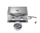 Grillz Portable 2 Burner Gas BBQ