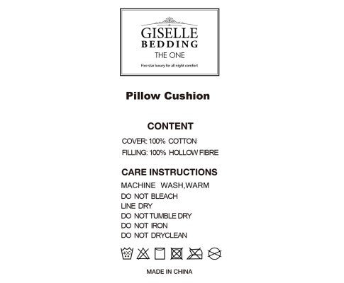 Set of 4 Pillows - 2 Firm & 2 Medium