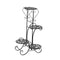 Plant Stand Outdoor Indoor Metal Flower Pots Rack Corner Shelf Planter