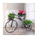 Plant Stand Outdoor Indoor Metal Flower Pots Rack Corner Planter Shelf