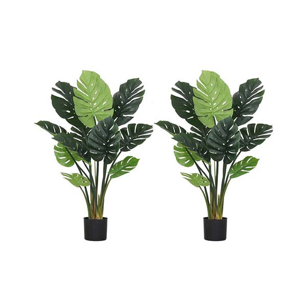 Soga 2X 113Cm Artificial Indoor Potted Turtle Back Tree Flower Plant