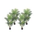 Soga 4X 165Cm Artificial Swallowtail Sunflower Tree Flower Pot Plant