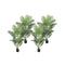 Soga 4X 165Cm Artificial Swallowtail Sunflower Tree Flower Pot Plant