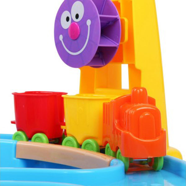 Kids Sand and Water Table Play Set with Umbrella