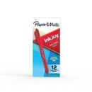 Paper Mate Inkjoy Ballpoint 100Rt Red 12 Pack Box Of 12