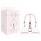 Pumped Breast Pump Set Rose Pink Large