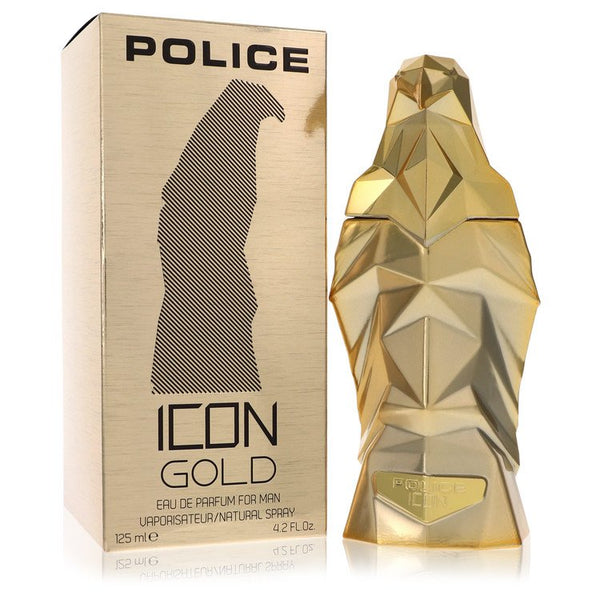 125 Ml Police Icon Gold Cologne For Men