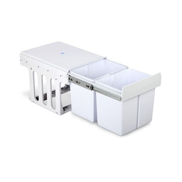 Cefito 2x15L Pull Out Bin White