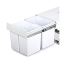 Cefito 2x15L Pull Out Bin White