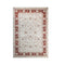 Oregon Prague Cream Red Border Rug