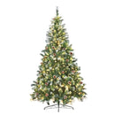 Pre Lit LED Christmas Tree With Pine Cones 150 Tips
