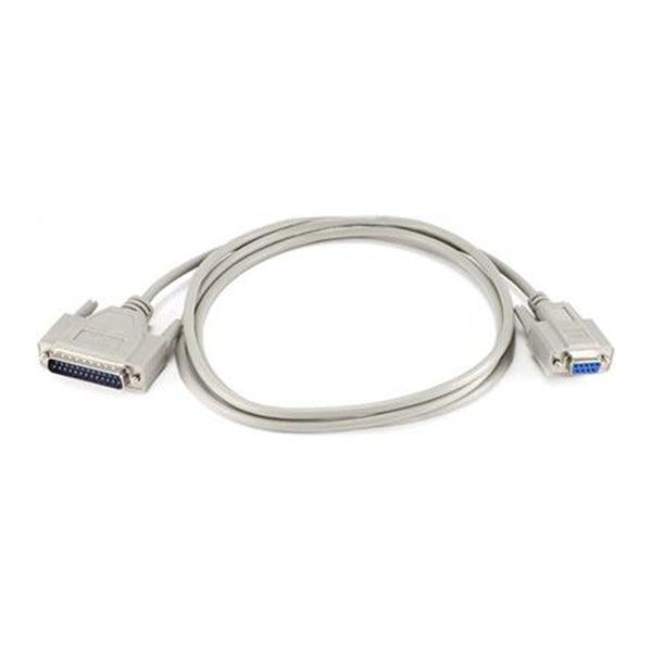Printer Cable RS232 DB09F DB25M Moulded