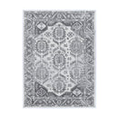 Province White Grey Traditional Rug