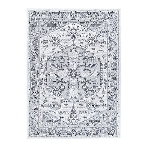 Province Grey White Rug