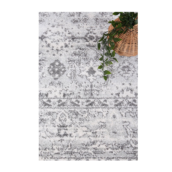 Province Grey White Ancient Rug