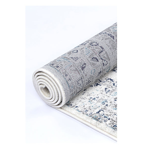 Province Cream Blue Traditional Rug