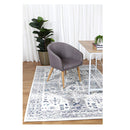 Province Cream Blue Traditional Rug