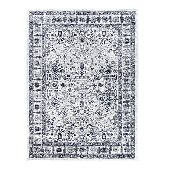 Province Navy Cream Traditional Rug