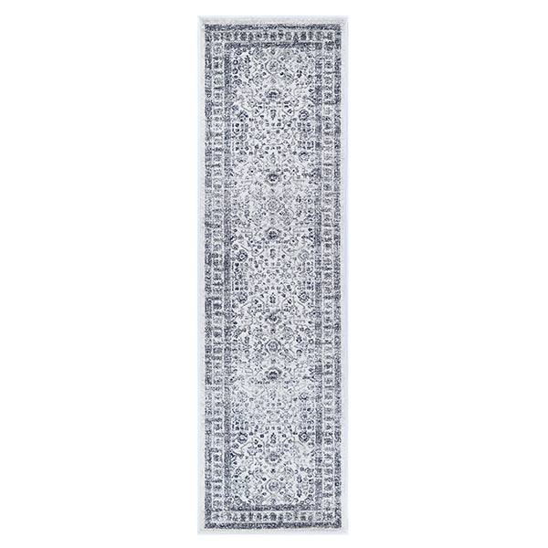 Province Navy Cream Traditional Rug