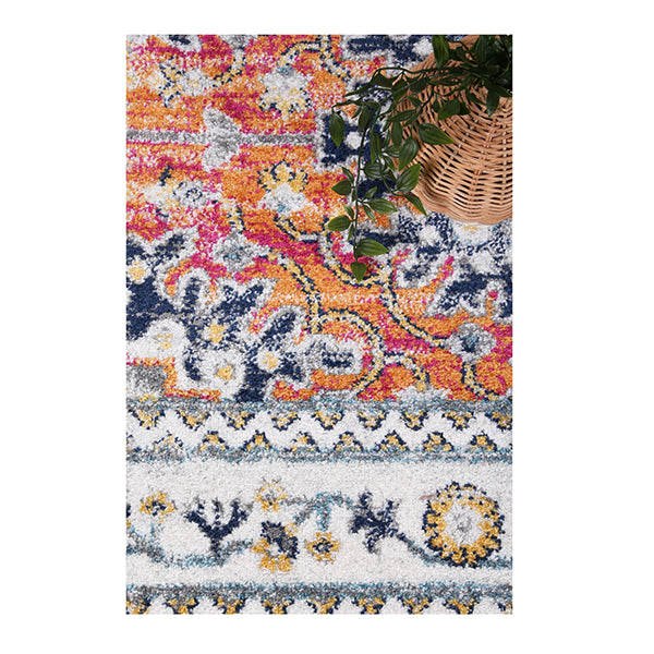 Province Rust Multi Traditional Rug