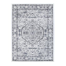 Province Cream Navy Floral Rug