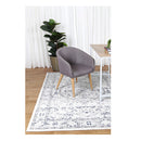 Province Cream Navy Floral Rug