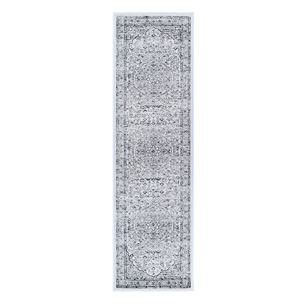 Province Cream Navy Floral Rug