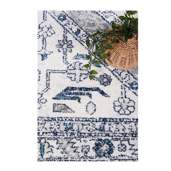 Province Navy Cream Ancient Rug