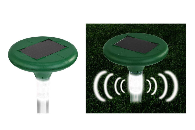 Pestill Solar LED Light Snake Repeller (2 Pack)