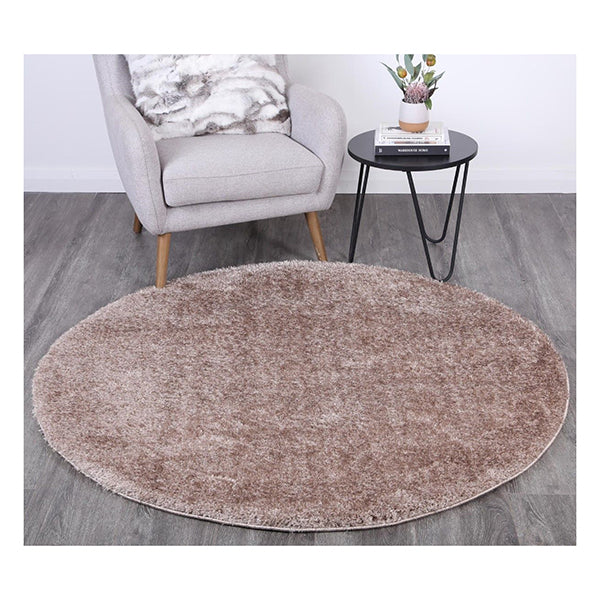 Puffy Soft Shag Beige Rug