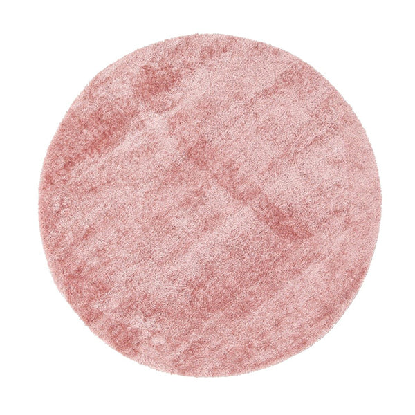 Puffy Soft Shag Pink Rug