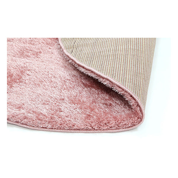 Puffy Soft Shag Pink Rug