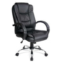 PU Executive Leather Office Chair - Black