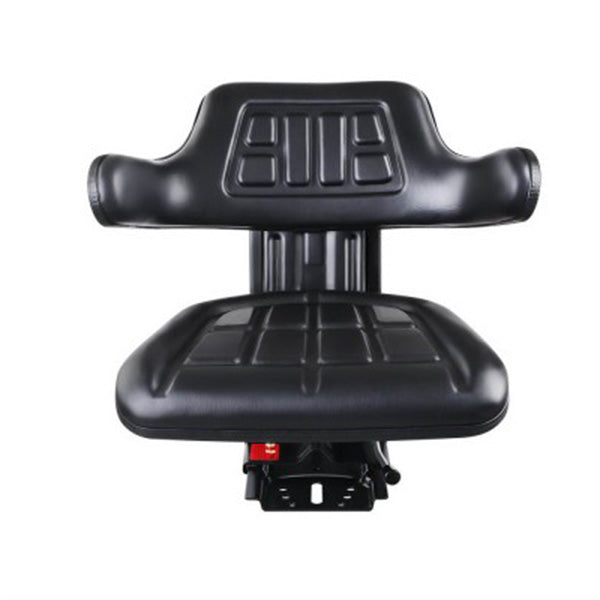 PU Leather Tractor Seat - Black