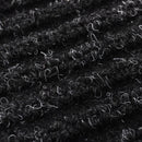 PVC Door Mat 90 x 120 Cm - Black