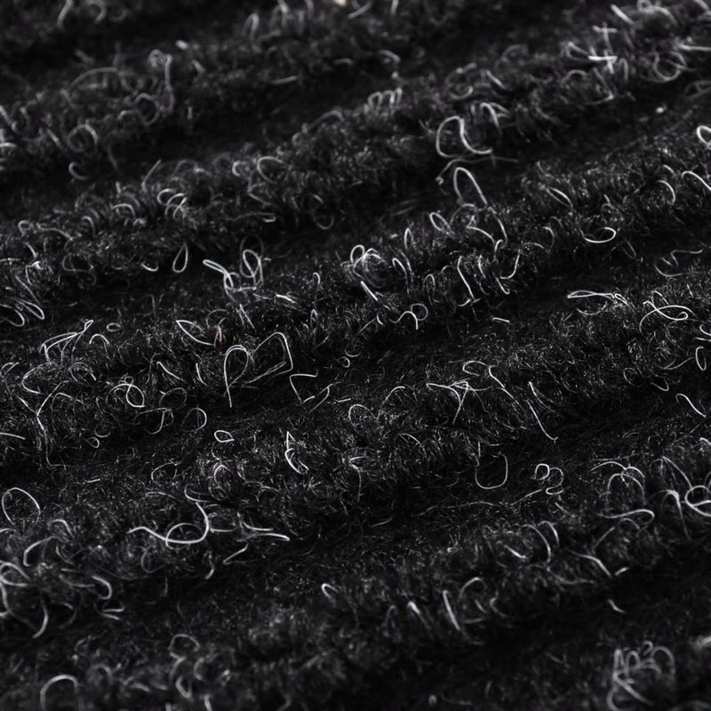 PVC Door Mat 90 x 120 Cm - Black