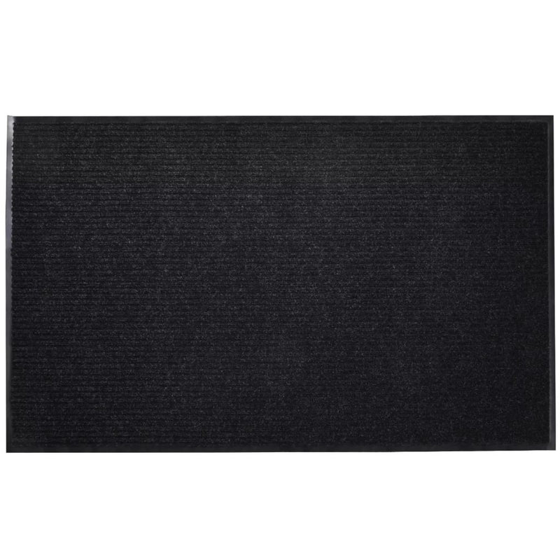 PVC Door Mat 90 x 150 Cm - Black