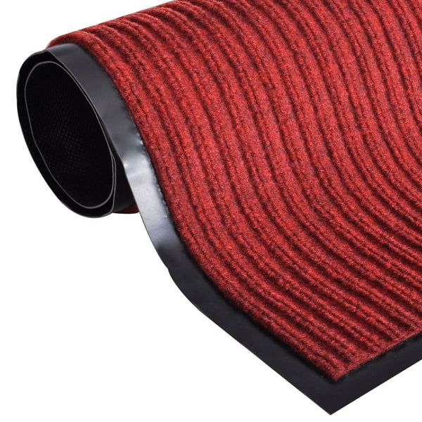 PVC Door Mat 90 x 150 Cm - Red