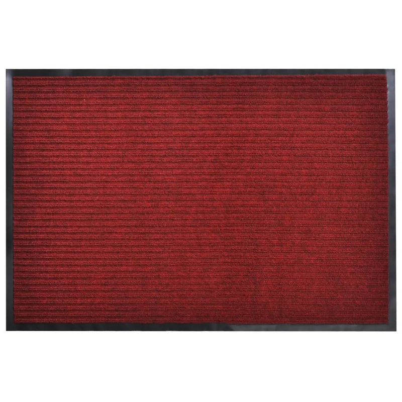 PVC Door Mat 90 x 150 Cm - Red