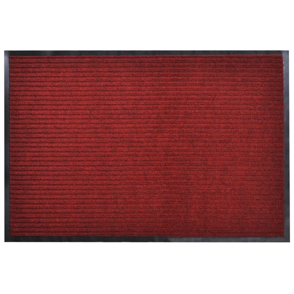 PVC Door Mat 90 x 60 Cm - Red